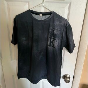 men’s king shirt gray